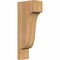Ekena Millwork Newport Smooth Corbel, Western Red Cedar, 5 1/2"W x 10"D x 26"H COR06X10X26NEW00SWR - alternate 1